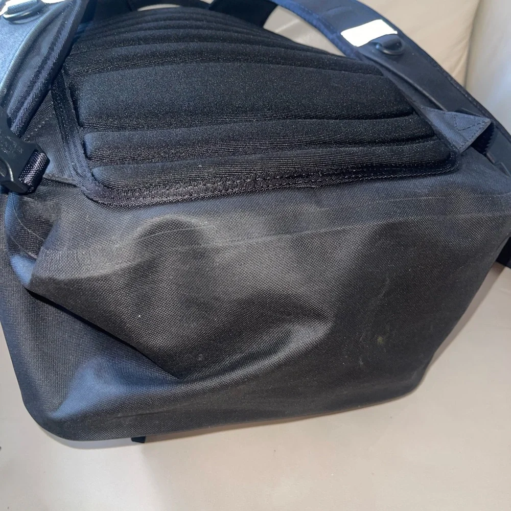 Black Urban Water Resistant  Backpack Sturdy. Great For Cycle, Camping Or Hiking
